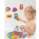 Пъзел за баня Playgro - Платноходка, 6м+