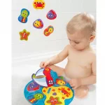 Пъзел за баня Playgro - Платноходка, 6м+