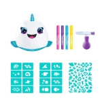 Творчески комплект Canal Toys - Мини плюшена играчка за оцветяване, 15 сm, асортимент