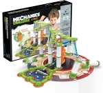 Магнитен конструктор Geomag - Mechanics, Предизвикателство, 185 части