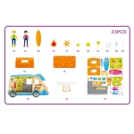 Игрален комплект Hape - Приключенски ван