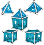 Магнитен конструктор Geomag - Pro-L Панели, 50 части