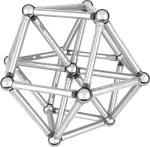 Магнитен конструктор Geomag - Pro-L Pocket, 53 части