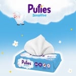  Мокри кърпи Pufies - Sensitive, 64 броя