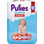 Пелени гащи Pufies Pants Sensitive 7, 34 броя