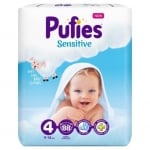 Пелени Pufies Sensitive Maxi 4, 88 броя