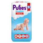 Пелени гащи Pufies Pants Sensitive Maxi 4, 46 броя