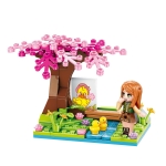 Конструктор Qman - Cherry, Игра в гората, 94 части