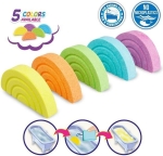 Бомбичка за баня Craze - Разноцветна дъга, асортимент