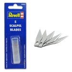 Хоби аксесоар Revell - Резервни остриета за скалпел, 5 броя