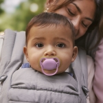 Залъгалки Philips Avent - Ultra Air, Зелена & Розова с кутия за стерилизиране, 6-18 m, 2 броя