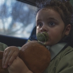 Залъгалки Philips Avent - Ultra Soft, с декорация Сърна и гъска с кутия за стерилизиране, 18+ m, 2 броя