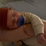 Ортодонтични залъгалки Philips Avent - Soothie, Сини с кутия за стерилизиране, 0-6 m, 2 броя