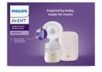 Единична електрическа помпа Philips Avent - Natural Motion, с торбички за кърма