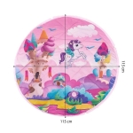 Универсална подложка за количка с 3D мембрана Sevibaby - Звезди, Розова