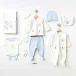 Комплект за изписване Aziz Bebe, Самолет, 10 части