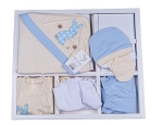 Комплект за изписване Nenny Baby, Синьо Зайче, 10 части