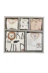 Комплект за изписване на новородено Aziz Bebe, Лъвче, 10 части