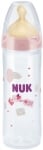 Шише Nuk - New Classic, с каучуков биберон, 250 ml, розово