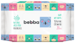 Мокри кърпи Silkline Bebba - Алое и постбиотик, 20 броя