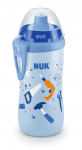 Чаша с клапа NUK - Junior Cup, 300 ml, 18+ месеца, синя