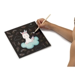 Творчески комплект Eurekakids - Скречбук, Еднорог