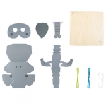 Творчески комплект Hape - Направи си сам картина и маска, Слонче