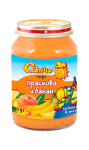 Плодово пюре Слънчо - Праскова и банан, 190 g