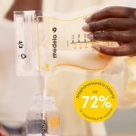 Пликове за съхранение на кърма Medela - Easy Pour, 50 броя