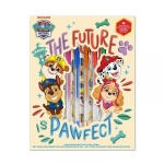 Детски комплект Kids Licensing - Paw Patrol, Тефтер с гел химикалки