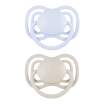 Силиконови залъгалки Canpol Babies - Nude, 6-18 m, 2 брoя