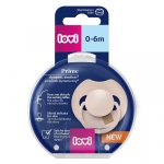 Силиконова залъгалка Lovi - Prime, Nude, 0 - 6 m