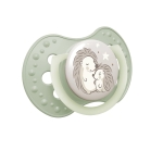 Светещи силиконови залъгалки Lovi - Night & Day, 18+ m, 2 брoя