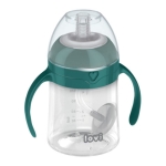 Неразливаща се чаша със сламка Lovi - Зелена, 150 ml