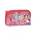 Детски козметичен комплект Air-Val - Hello Kitty, В несесер