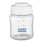 Комплект контейнери за съхранение на кърма Canpol - 3 броя x 120 ml