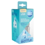 Антиколик шише с широко гърло Canpol - Easy Start, Mountains, 120 ml, Сиво