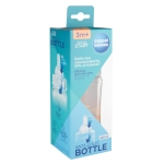 Антиколик шише с широко гърло Canpol - Easy Start, Mountains, 240 ml, Бежово