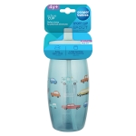 Чаша със сгъваем накрайник Canpol - Cars, 400 ml
