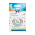 Силиконова залъгалка със симетрична форма Canpol - Cupcake, 6-18 m, Сива