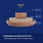 Комплект за хранене Lovi - Granola, 3 части