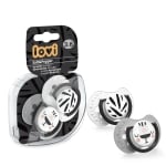 Силиконови залъгалки Lovi - Salt & Pepper, 3-6 m, 2 броя