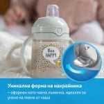 Преходна чаша Lovi - Easy Switch, Buddy Bear, 150 ml, Сива