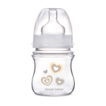 Антиколик шише Canpol Easy Start - Newborn Baby, 120 ml, Бяло
