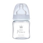 Aнтиколик шише Canpol Easy Start - Royal Baby, 120 ml, Синьо