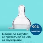 Aнтиколик шише Canpol Easy Start - Royal Baby, 120 ml, Розово