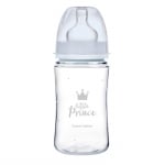 Aнтиколик шише Canpol Easy Start - Royal Baby, 240 ml, Синьо