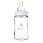 Aнтиколик шише Canpol Easy Start - Royal Baby, 240 ml, Синьо