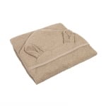 Хавлия с качулка Canpol - 100х100 cm, Бежова