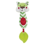 Мека играчка със свирка Canpol - Forest Friends, Зелена